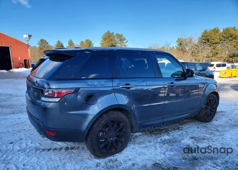 2016 Land Rover Range Rover Sport Hse from USA, damaged, VIN SALWR2KF3GA551601